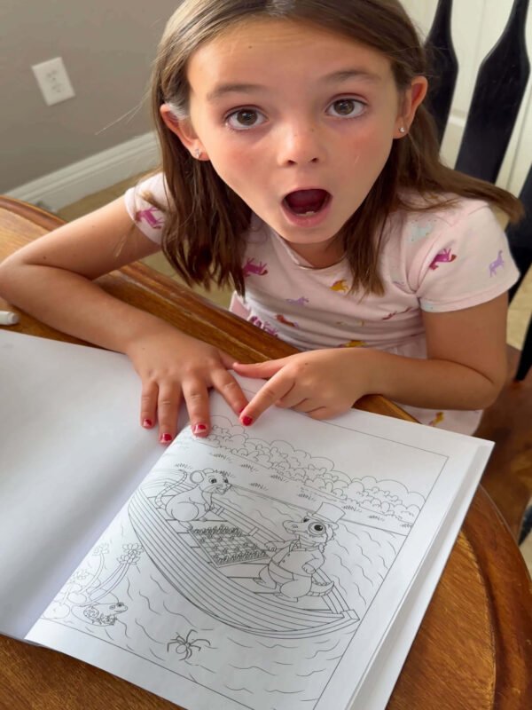 Silly Animals Coloring Book for Kids: 50 Fun And Easy Coloring Pages of Animals Engaging in Hilarious Activities to Delight Boys and Girls - Image 10